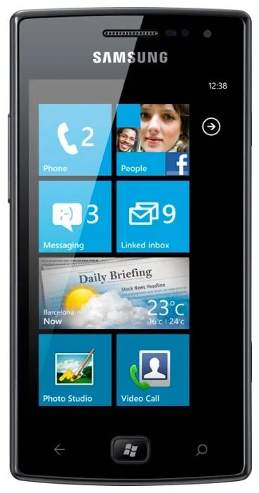 Лот: 3606011. Фото: 1. Samsung Omnia W GT-I8350 (С Рубля... Кнопочные мобильные телефоны