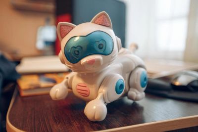 Лот: 8553795. Фото: 1. Электронная интерактивная кошка... Музыкальные