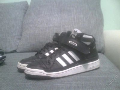 Лот: 1115557. Фото: 1. Высокие кеды Adidas1. Кеды, кроссовки, слипоны