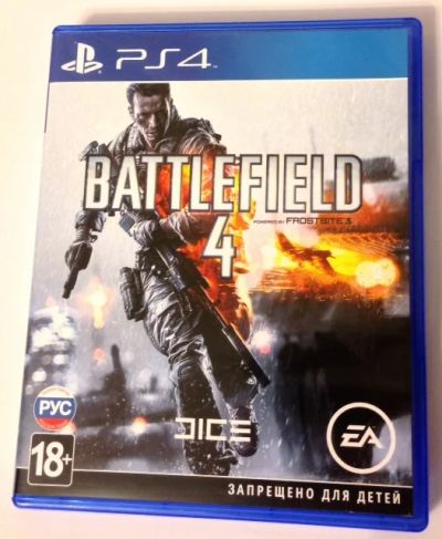 Лот: 5321684. Фото: 1. Диск Battlefield 4 для PS4 (Playstation... Игры для консолей
