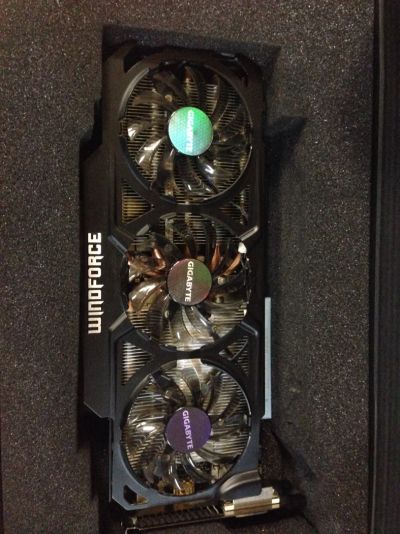 Лот: 8819544. Фото: 1. Видеокарта Gigabyte GeForce GTX... Видеокарты