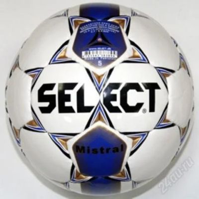 Лот: 1573145. Фото: 1. Мяч футбольный SELECT Mistral. Мячи, ракетки, шайбы, клюшки
