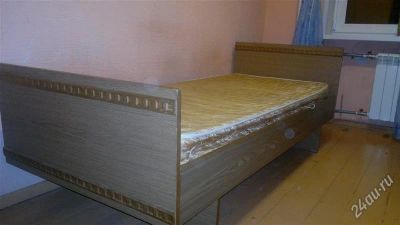 Лот: 1543175. Фото: 1. Кровать односпальная + матрас. Кровати