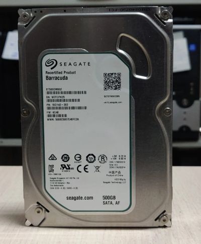 Лот: 20010381. Фото: 1. HDD 500Gb/Seagete /SATA3/3,5... Жёсткие диски (HDD)