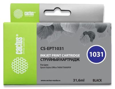Лот: 24949967. Фото: 1. Картридж_струйный Cactus CS-EPT1031... Картриджи, расходные материалы