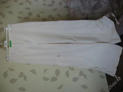 Лот: 924342. Фото: 1. Брюки летние, лен. Брюки, шорты