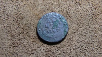 Лот: 4933632. Фото: 1. денга 1747 (2). Россия до 1917 года