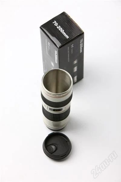 Лот: 1241508. Фото: 1. Термос-Кружка Canon (Canon EF... Сувенирные наборы