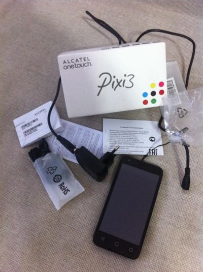 Лот: 7853976. Фото: 1. alcatel onetouch pixi3. Смартфоны