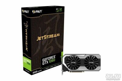 Лот: 11730094. Фото: 1. Palit GTX 1060 3GB JetStream samsung... Видеокарты