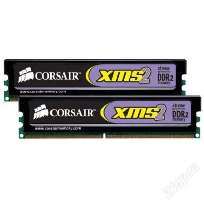 Лот: 1177591. Фото: 1. 2шт.*2гига Corsair XMS2 <CM2X2048-6400C5... Оперативная память