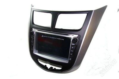 Лот: 2959580. Фото: 1. Штатная магнитола Hyundai Solaris... Автомагнитолы