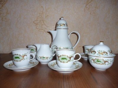 Лот: 3251579. Фото: 1. Набор посуды. ГДР. Другое (посуда, кухонная утварь)