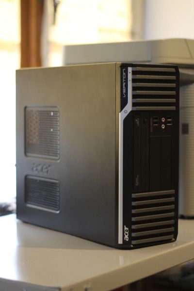 Лот: 17320277. Фото: 1. Системный блок Acer Veriton (Xeon... Компьютеры в сборе