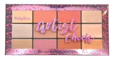Лот: 19097175. Фото: 1. Ruby Rose (palette) Artist Cheek... Макияж
