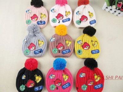Лот: 3142262. Фото: 1. Шапочка Angry birds #2. Головные уборы