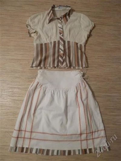 Лот: 2649687. Фото: 1. Летний костюм, р. 44. Костюмы