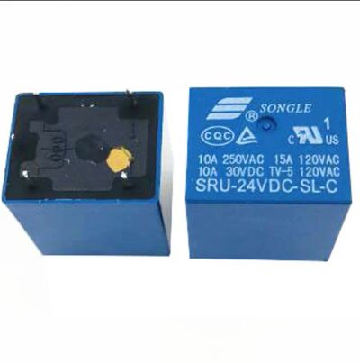 Лот: 17507554. Фото: 1. Электромагнитное реле SRU-24VDC-SL-C... Реле, тумблеры, переключатели