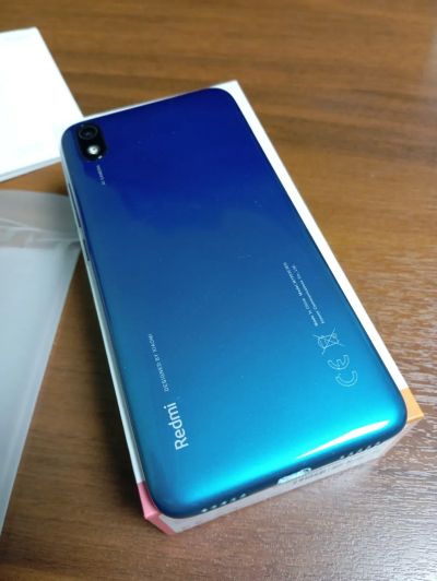 Лот: 21767137. Фото: 1. Xiaomi redmi 7A синий. Смартфоны