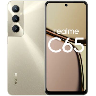 Лот: 22573739. Фото: 1. Смартфон realme C65 8/256GB Gold... Смартфоны