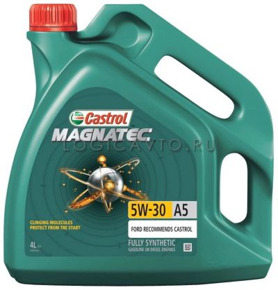 Лот: 8853958. Фото: 1. Castrol Magnatec 5W-30, А5, 4L... Расходные материалы