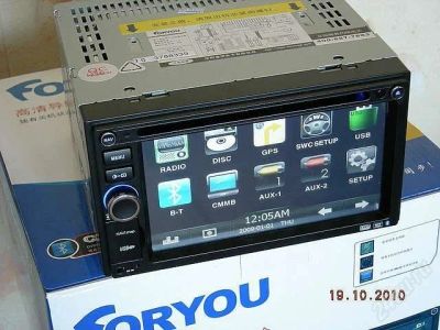 Лот: 1017136. Фото: 1. DVD АвтомагнитолА Foryou CE-4510. DVD, Blu-Ray плееры