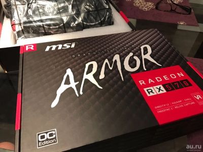 Лот: 9995074. Фото: 1. MSI Radeon RX570 4gb. Видеокарты