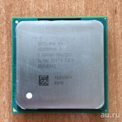 Лот: 8785341. Фото: 1. Процессор Intel Celeron D 2.53GHz... Процессоры