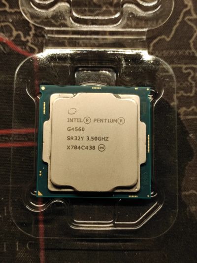 Лот: 21376741. Фото: 1. Процессор intel Pentium G4560. Процессоры