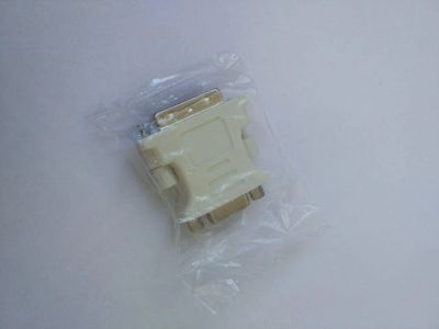 Лот: 11877173. Фото: 1. Переходник c DVI-I (24+5) на VGA... Шлейфы, кабели, переходники