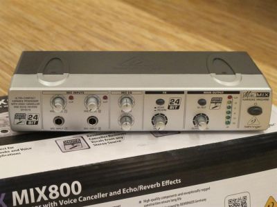 Лот: 3550754. Фото: 1. Караоке процессор Behringer mix... Микшеры, предусилители, микрофонные эффекты