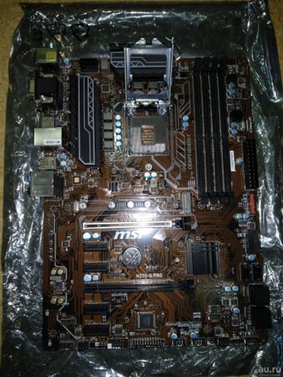 Лот: 14169199. Фото: 1. MSI H270-A PRO + Intel Pentium... Комплекты запчастей