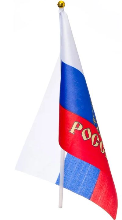 Лот: 10739693. Фото: 1. Флаг России. Патриот. Размер 30... Флаги, гербы