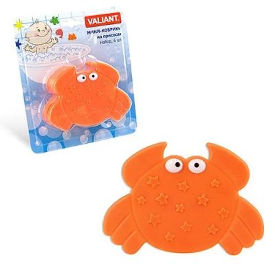 Лот: 6377323. Фото: 1. Мини- коврики для ванной. Краб... Игрушки для купания