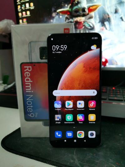 Лот: 17036902. Фото: 1. Redmi note 9 pro. Смартфоны