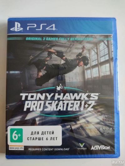 Лот: 18546059. Фото: 1. Диск Tony Hawk's Pro Skater 1... Игры для консолей
