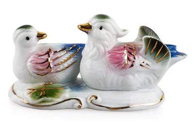 Лот: 10549646. Фото: 1. Уточки мандаринки", 4,5 см 15016. Фигурки, статуэтки