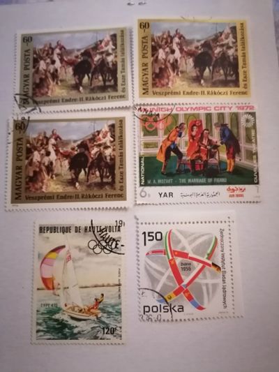 Лот: 24866008. Фото: 1. Иностранные марки разных стран. Марки