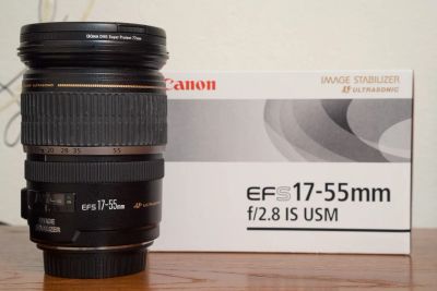 Лот: 5124571. Фото: 1. Canon EF-S 17-55/2.8 IS USM. Объективы