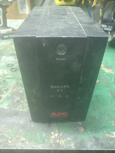Лот: 22769354. Фото: 1. ИБП APC back-ups 500. ИБП, аккумуляторы для ИБП