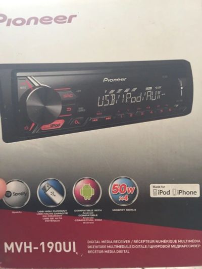 Лот: 12120330. Фото: 1. Pioneer MVH 190UI. Автомагнитолы