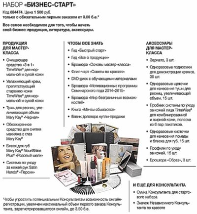 Лот: 4540798. Фото: 1. МaryКay!!!!! Стартовый набор консультанта... Другое (красота и здоровье)