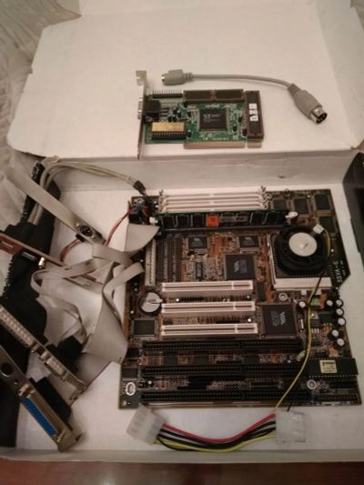 Лот: 21045207. Фото: 1. Мать Zida 5SVA-E Ver 1.00, Socket... Материнские платы
