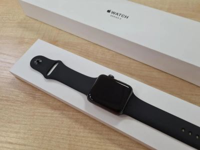 Лот: 19244598. Фото: 1. Apple Watch Series 3 42mm Space... Смарт-часы, фитнес-браслеты, аксессуары
