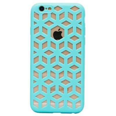 Лот: 12833950. Фото: 1. Чехол iPhone 6/ 6S PC022 Зеленый... Чехлы, бамперы