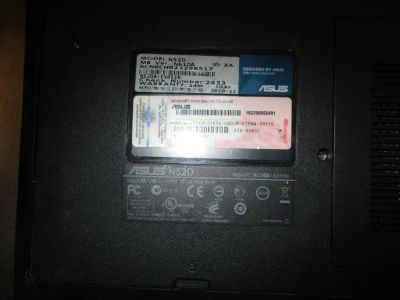 Лот: 10552988. Фото: 1. Ноутбук ASUS N52D Неисправен... Ноутбуки