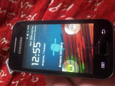 Лот: 3580791. Фото: 1. Galaxy ace s5830 хорошее состояние... Смартфоны