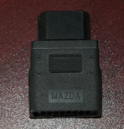 Лот: 7190744. Фото: 1. Адаптер на mazda для сканеров... Диагностическое оборудование, измерительный инструмент