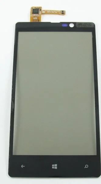 Лот: 12144526. Фото: 1. Тачскрин Nokia 820 Черный - Аналог... Дисплеи, дисплейные модули, тачскрины