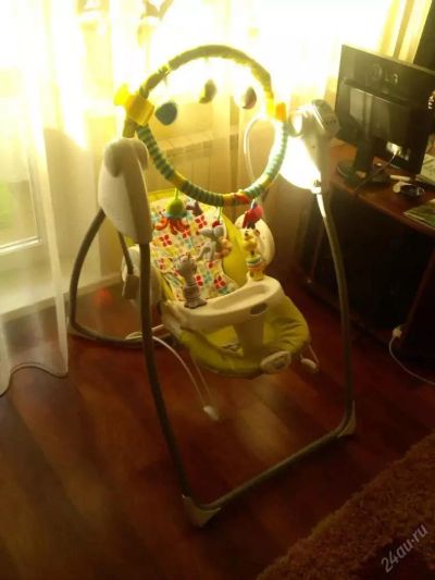 Лот: 4598149. Фото: 1. качеля graco. Ходунки, прыгунки, качели